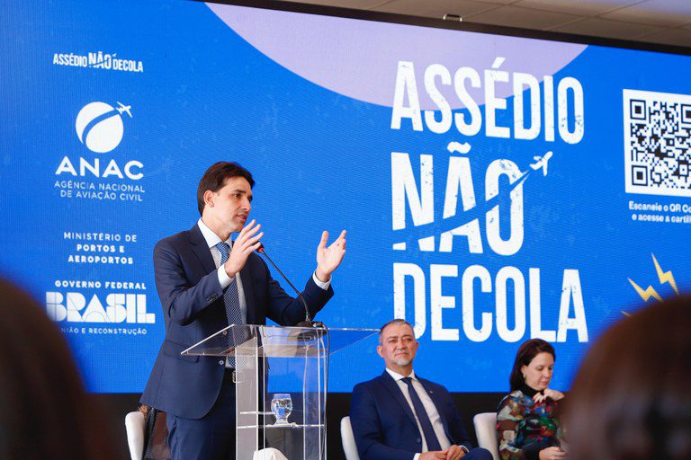 Ministério de Portos e Aeroportos lança Guia de Combate ao Assédio na Aviação Ministério de Portos e Aeroportos lança Guia de Combate ao Assédio na Aviação