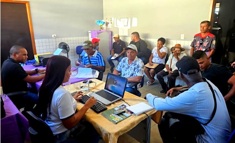 Municípios baianos recebem mutirões de documentação da trabalhadora rural Municípios baianos recebem mutirões de documentação da trabalhadora rural