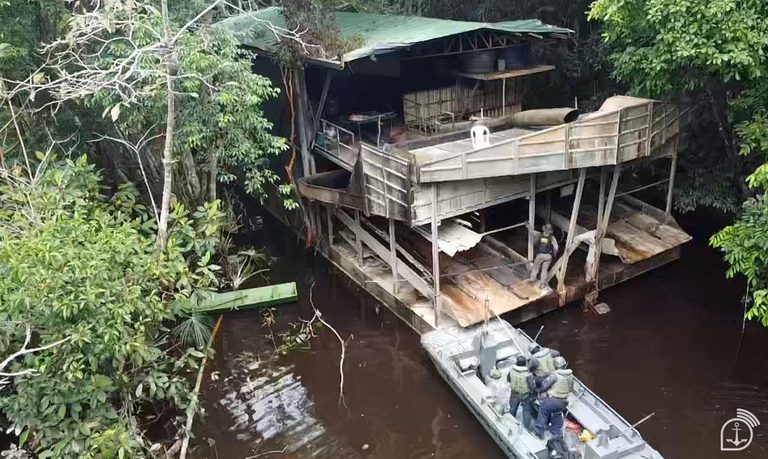 Operação Ágata 2025 desmonta estruturas de garimpos na Amazônia Ocidental
