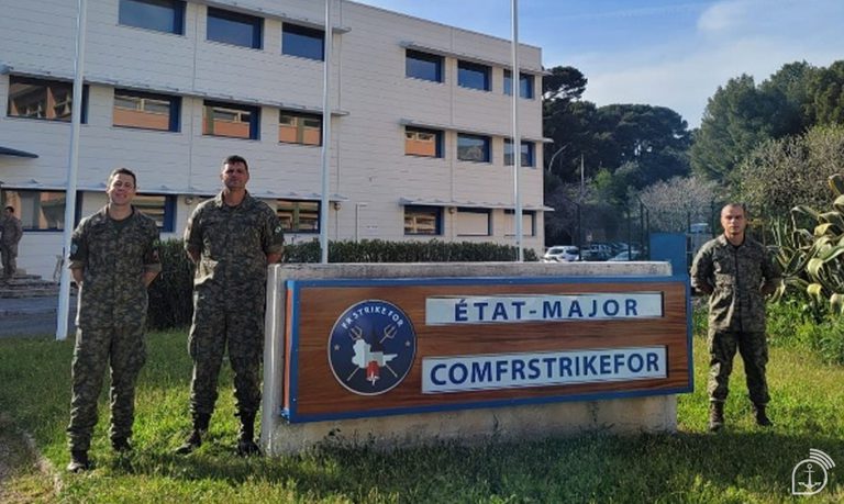 Fuzileiros Navais embarcam para exercício militar com marinhas de países da OTAN