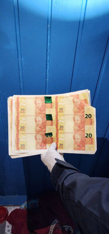 Operação da Polícia Federal combate a fabricação de cédulas falsas em todo o País Operação da Polícia Federal combate a fabricação de cédulas falsas em todo o País