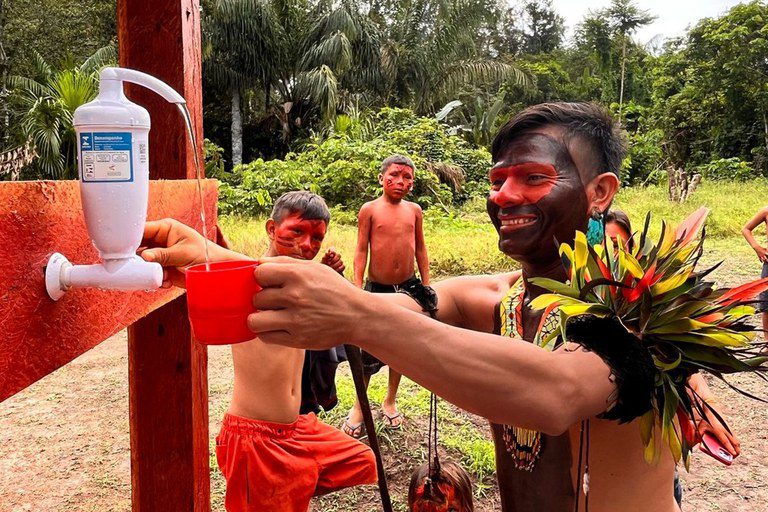 Programa Cisternas leva água limpa a 3 mil indígenas Yanomami Programa Cisternas leva água limpa a 3 mil indígenas Yanomami
