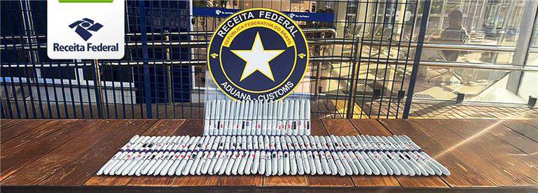 Receita Federal apreende 126 canetas do tipo Ozempic usadas para emagrecimento Receita Federal apreende 126 canetas do tipo Ozempic usadas para emagrecimento