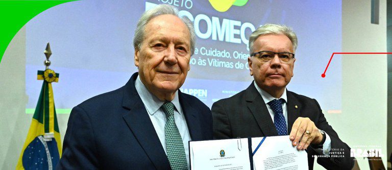 Recomeçar: MJSP investe R$ 30 milhões em programa de amparo a vítimas de crimes Recomeçar: MJSP investe R$ 30 milhões em programa de amparo a vítimas de crimes