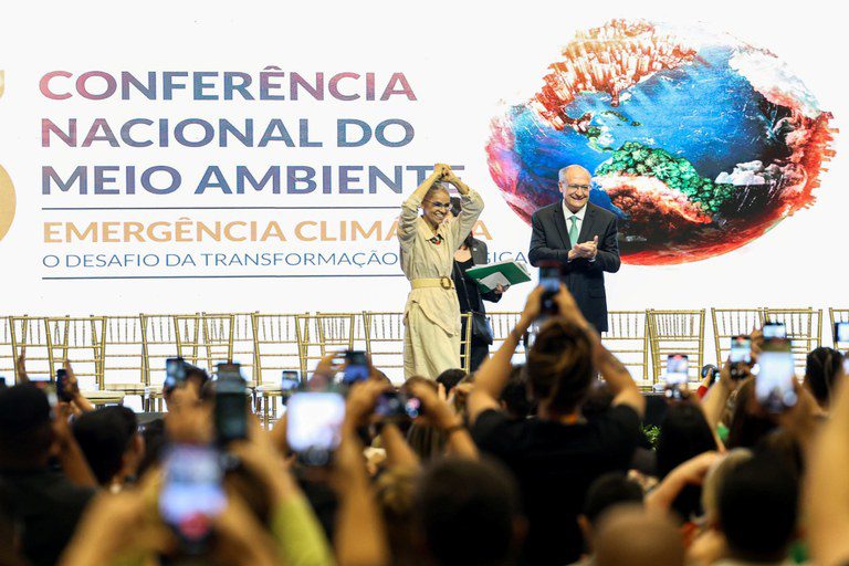 Ampla participação social é marca da Conferência Nacional do Meio Ambiente, iniciada em Brasília Ampla participação social é marca da Conferência Nacional do Meio Ambiente, iniciada em Brasília