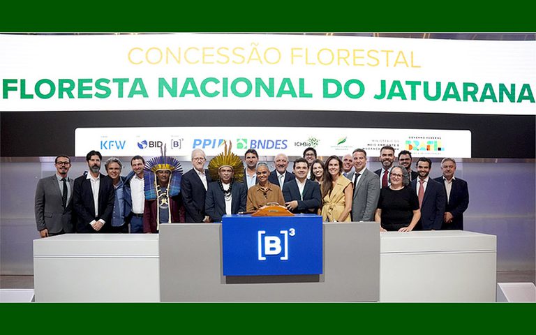 Três empresas vencem leilão para manejo sustentável da Floresta do Jatuarana (AM) Três empresas vencem leilão para manejo sustentável da Floresta do Jatuarana (AM)