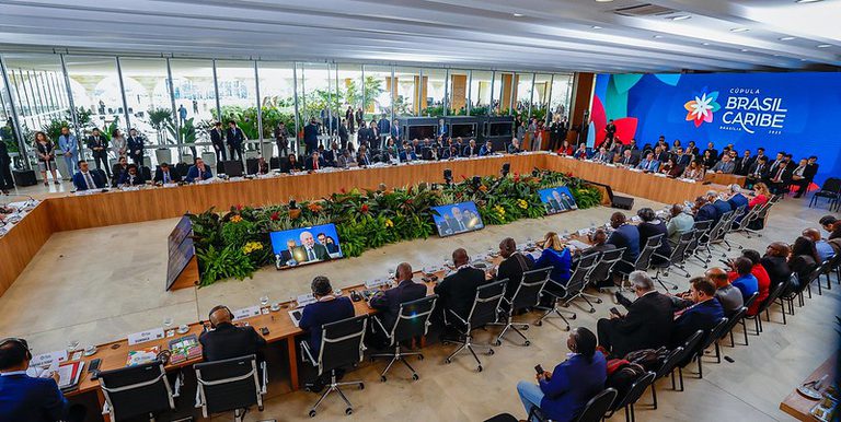 Presidente Lula recebe líderes de países caribenhos para Cúpula Brasil-Caribe Presidente Lula recebe líderes de países caribenhos para Cúpula Brasil-Caribe