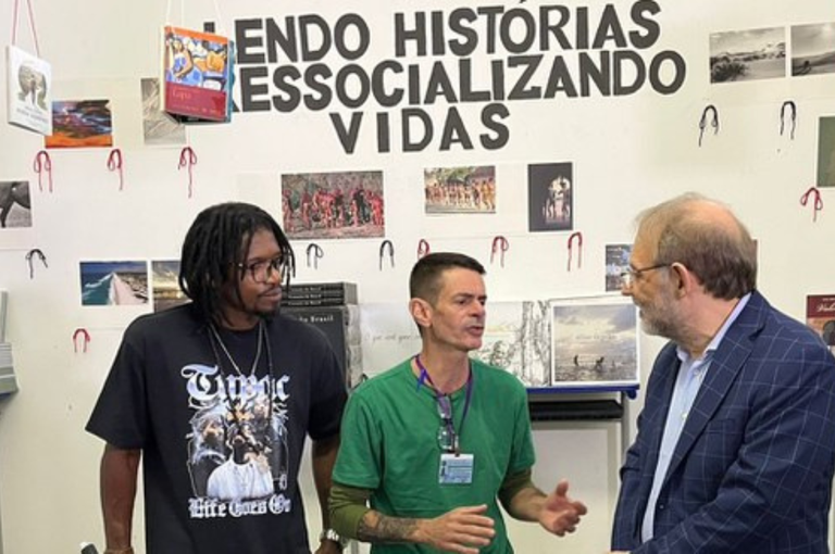 Biblioteca Nacional doa 1,5 mil livros para unidade prisional em Resende (RJ) Biblioteca Nacional doa 1,5 mil livros para unidade prisional em Resende (RJ)