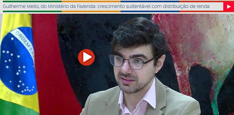Guilherme Mello crescimento com distribuição