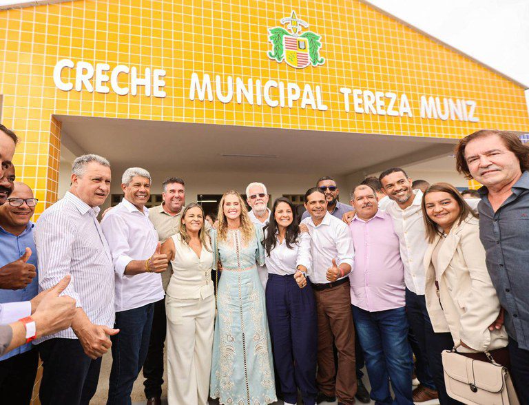 Governo Federal entrega creche que teve obra retomada no Novo PAC Governo Federal entrega creche que teve obra retomada no Novo PAC