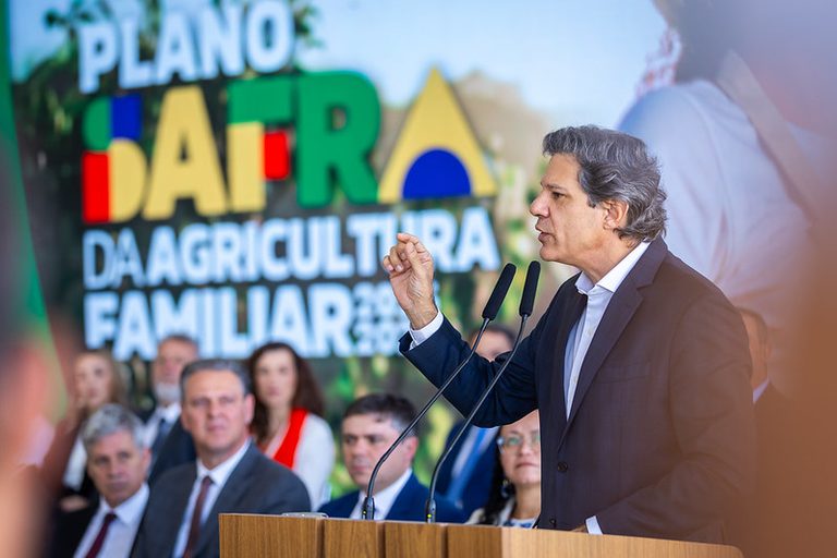 Haddad destaca fortalecimento da agricultura familiar e defende justiça social