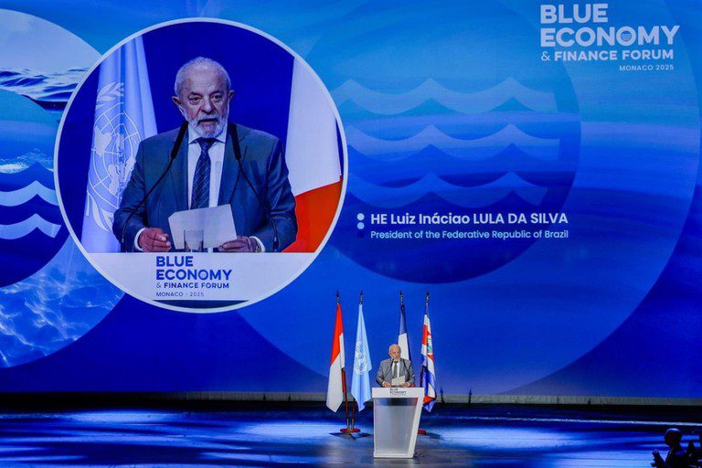 Lula cobra atenção à preservação dos oceanos: 'Ou agimos ou o planeta corre risco' Lula cobra atenção à preservação dos oceanos: 'Ou agimos ou o planeta corre risco'