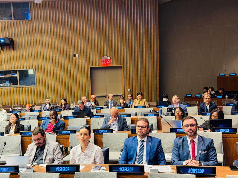 Pelo 2º ano seguido sociedade civil integra delegação brasileira na Cosp 18, na ONU Pelo 2º ano seguido sociedade civil integra delegação brasileira na Cosp 18, na ONU