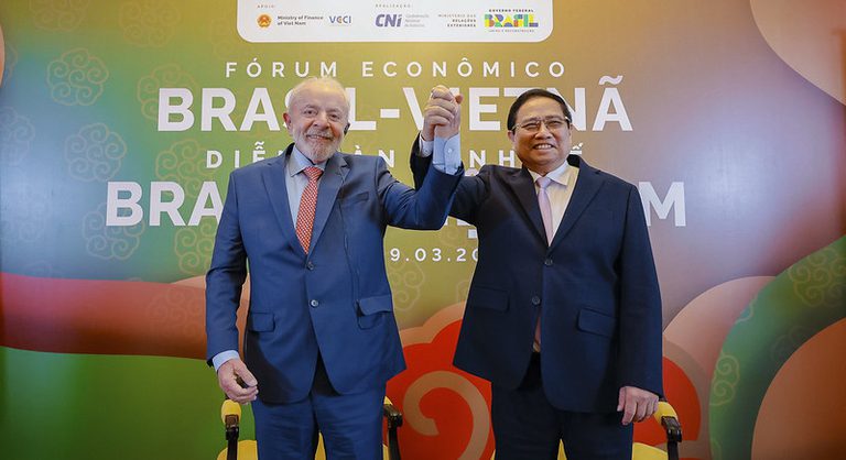 Com apoio do Brasil, Vietnã se torna país parceiro do Brics Com apoio do Brasil, Vietnã se torna país parceiro do Brics