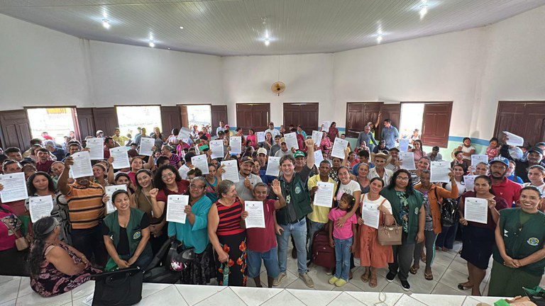 No Acre, mais 100 famílias assentadas pelo Incra na cidade de Manoel Urbano