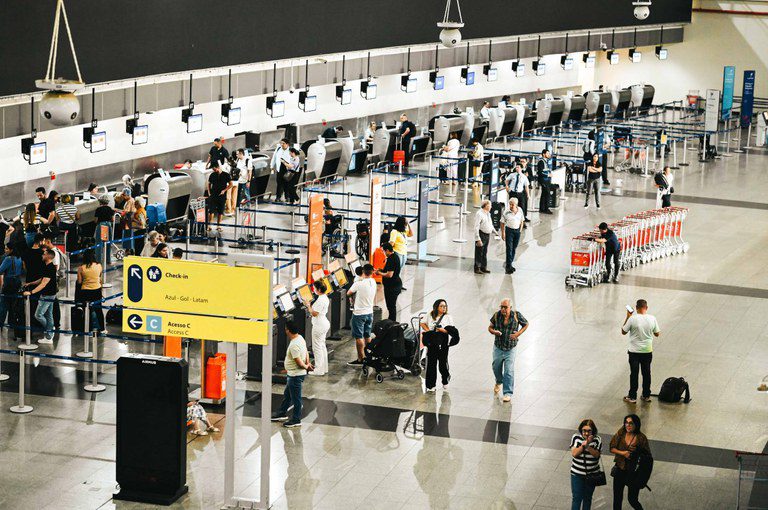Aeroportos da região Centro-Oeste movimentaram mais de 9,7 milhões de passageiros entre janeiro e maio deste ano