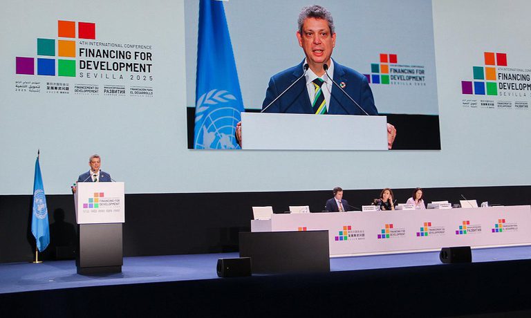 Brasil defende financiamento justo para o desenvolvimento sustentável na Conferência da ONU, em Sevilha Brasil defende financiamento justo para o desenvolvimento sustentável na Conferência da ONU, em Sevilha