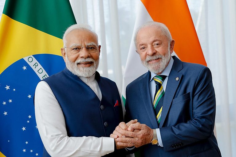 Brasil e Índia podem ser motores de novo modelo de desenvolvimento, afirma Lula Brasil e Índia podem ser motores de novo modelo de desenvolvimento, afirma Lula