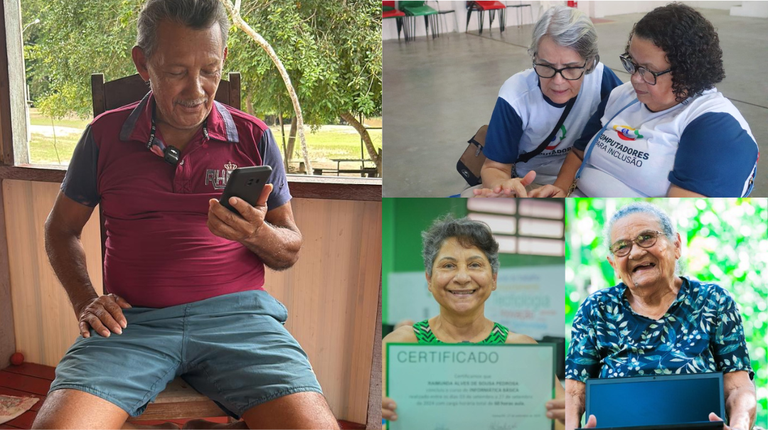 Cresce o número de pessoas idosas com acesso à internet, segundo IBGE Cresce o número de pessoas idosas com acesso à internet, segundo IBGE