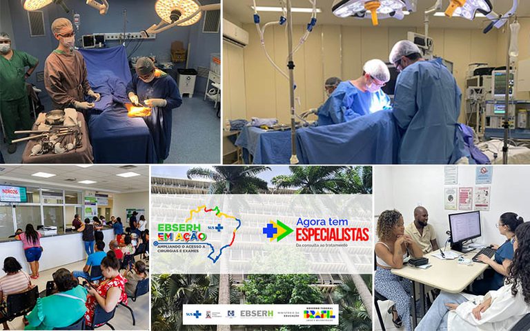 Mutirão de hospitais universitários supera 12.400 procedimentos de saúde em todo o País Mutirão de hospitais universitários supera 12.400 procedimentos de saúde em todo o País