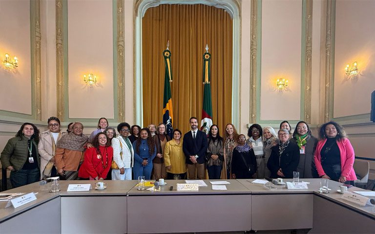 Governos Federal e do RS alinham implantação da Casa da Mulher Brasileira no estado Governos Federal e do RS alinham implantação da Casa da Mulher Brasileira no estado