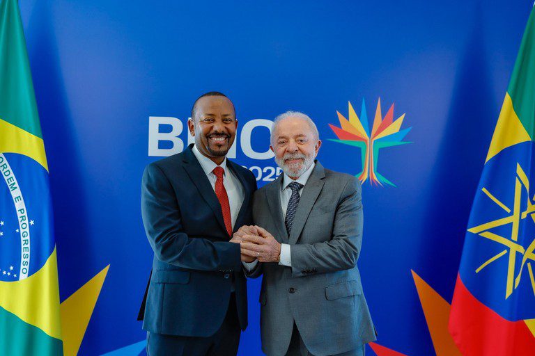 Lula e primeiro-ministro da Etiópia reforçam defesa do multilateralismo e cooperação comercial Lula e primeiro-ministro da Etiópia reforçam defesa do multilateralismo e cooperação comercial