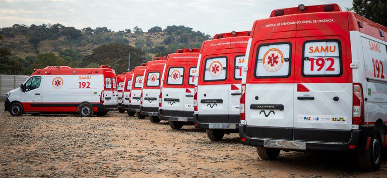 Ministério da Saúde ampliou em 42% os repasses para o SAMU em Minas Gerais Ministério da Saúde ampliou em 42% os repasses para o SAMU em Minas Gerais