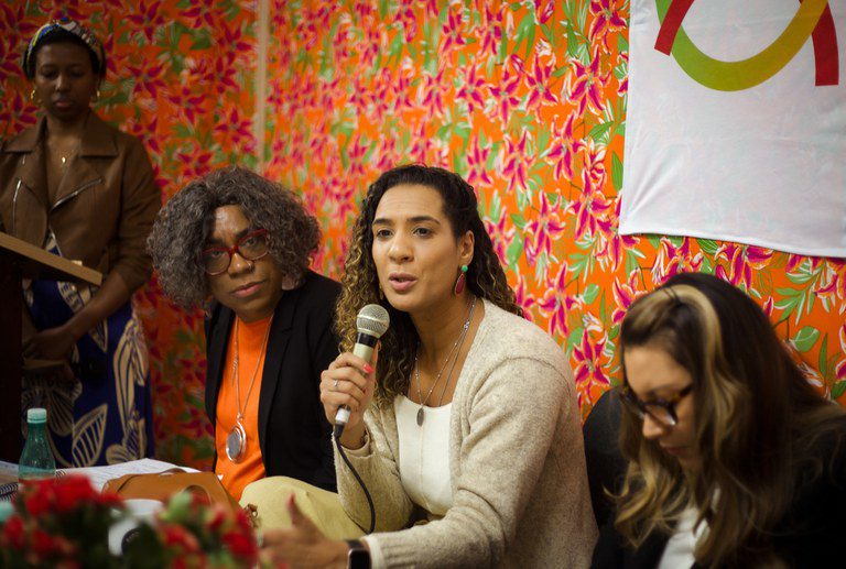 Ministra Anielle Franco realiza escutas acompanhada da primeira-dama Ministra Anielle Franco realiza escutas acompanhada da primeira-dama
