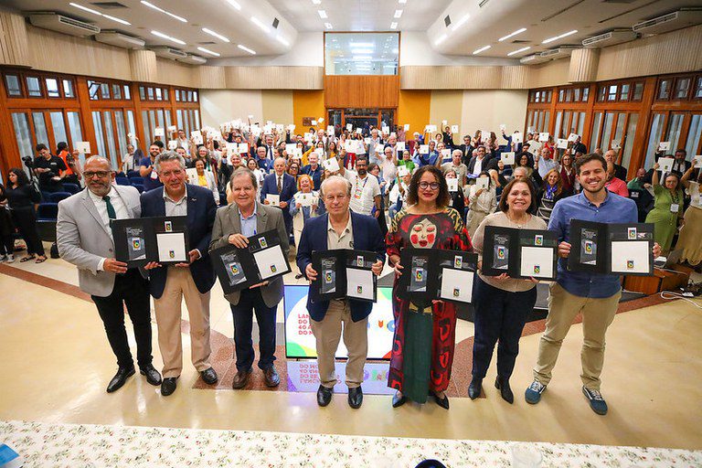 SBPC atrai 40 mil visitantes e celebra 40 anos do Ministério da Ciência e Tecnologia SBPC atrai 40 mil visitantes e celebra 40 anos do Ministério da Ciência e Tecnologia