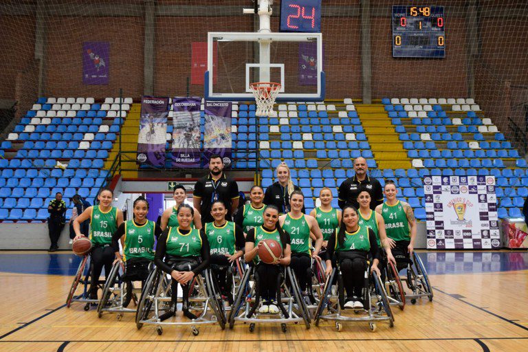 Com apoio do Bolsa Atleta, basquete em cadeira de rodas se destaca na Copa América Com apoio do Bolsa Atleta, basquete em cadeira de rodas se destaca na Copa América
