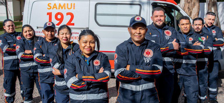 Brasil inaugura primeiro Samu 192 Indígena, com atendimento 24h e profissionais bilíngues