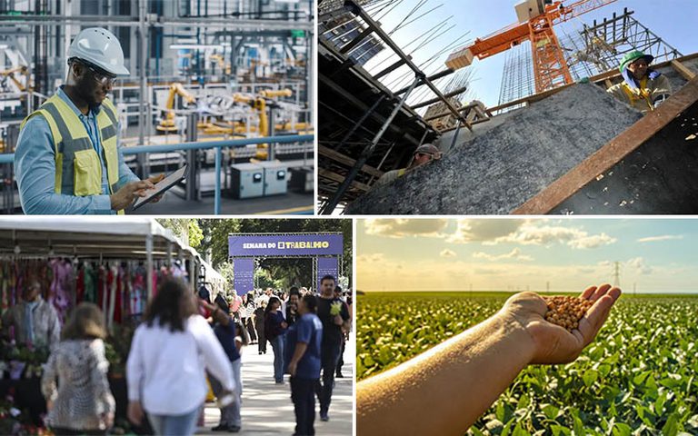 Brasil tem mais 166 mil novos empregos formais em junho e supera 1,2 milhão no semestre Brasil tem mais 166 mil novos empregos formais em junho e supera 1,2 milhão no semestre