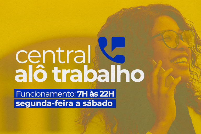 Central “Alô Trabalho”: mais de 1,7 milhão de atendimentos no primeiro semestre de 2025 Central “Alô Trabalho”: mais de 1,7 milhão de atendimentos no primeiro semestre de 2025