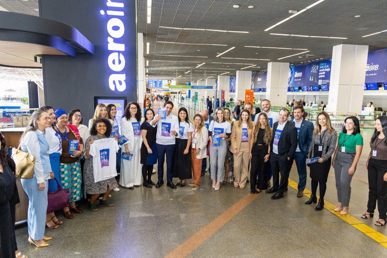 Governo dá início à campanha de combate ao assédio nos aeroportos