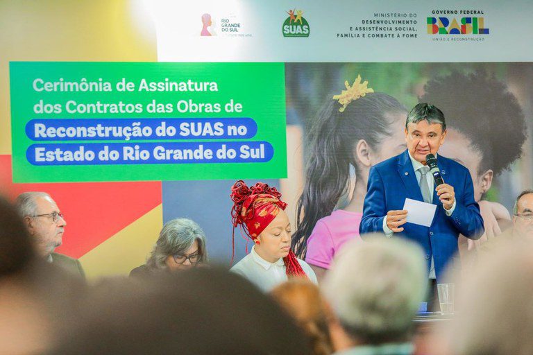 Governo Federal apoia reconstrução de unidades de assistência social no Rio Grande do Sul Governo Federal apoia reconstrução de unidades de assistência social no Rio Grande do Sul