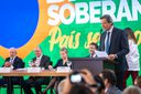 Haddad afirma que apreensão com 'esfera política' esconde avanços alcançados no Brasil Haddad afirma que apreensão com 'esfera política' esconde avanços alcançados no Brasil