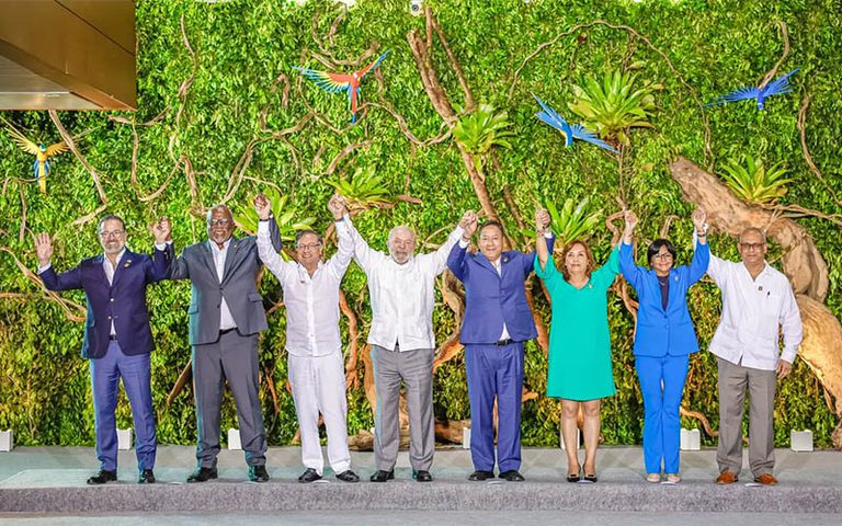 Lula participa da cúpula de países amazônicos em Bogotá por ações conjuntas na região Lula participa da cúpula de países amazônicos em Bogotá por ações conjuntas na região