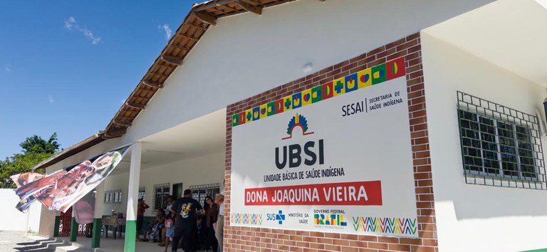 Duas novas unidades básicas de saúde indígena são inauguradas no Ceará