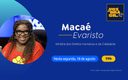 Ministra Macaé Evaristo fala sobre direitos de crianças e adolescentes nas redes sociais Ministra Macaé Evaristo fala sobre direitos de crianças e adolescentes nas redes sociais