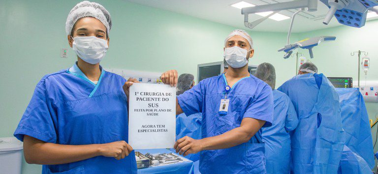 Pacientes do SUS começam a ser atendidos por planos de saúde