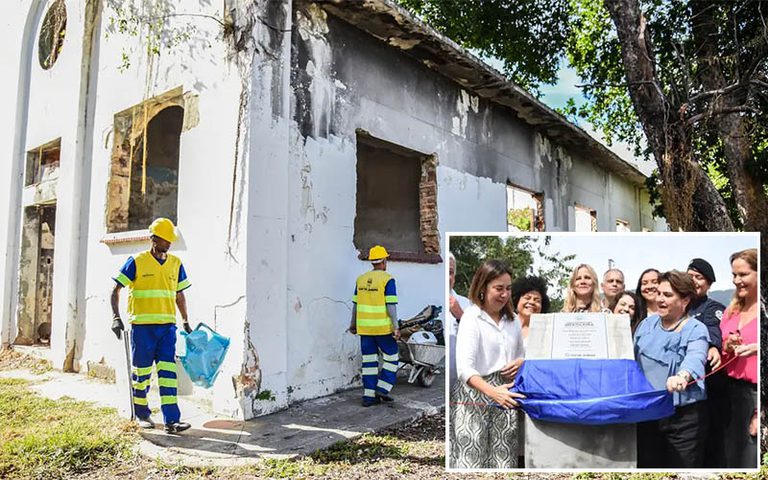 Pedra Fundamental da Casa da Mulher Brasileira é lançada no Rio de Janeiro Pedra Fundamental da Casa da Mulher Brasileira é lançada no Rio de Janeiro