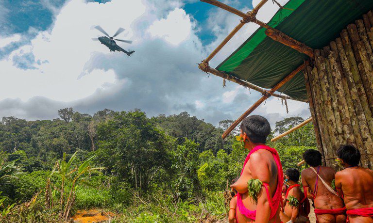 Governo Federal já realizou 6.425 ações e impôs R$ 477 milhões em prejuízo ao garimpo ilegal na Terra Yanomami Governo Federal já realizou 6.425 ações e impôs R$ 477 milhões em prejuízo ao garimpo ilegal na Terra Yanomami