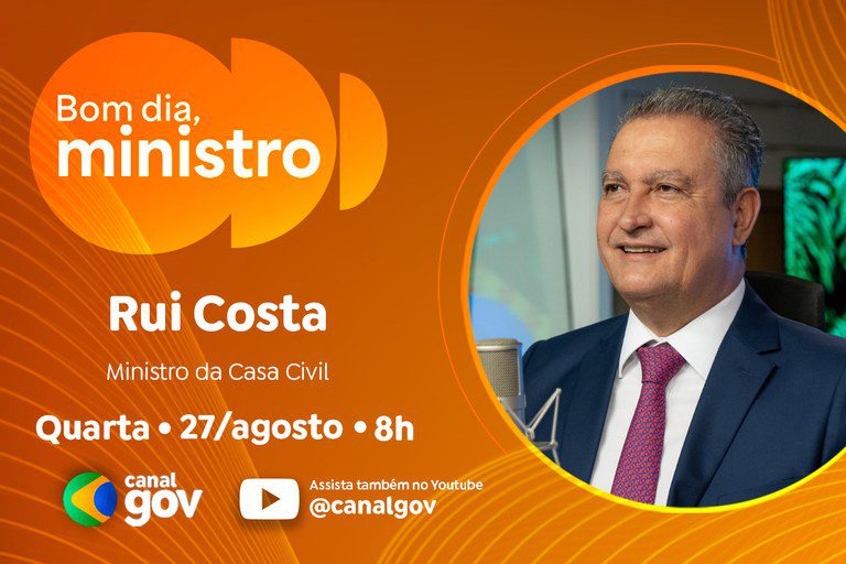 Rui Costa detalha isenção do IR e ampliação do Auxílio Gás no 'Bom Dia, Ministro' desta quarta