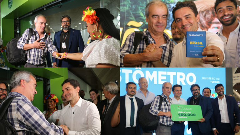 Brasil bate recorde histórico de turistas internacionais com políticas de conectividade aérea Brasil bate recorde histórico de turistas internacionais com políticas de conectividade aérea