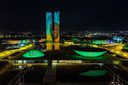 Brasília recebe projeções na Esplanada em homenagem ao 7 de Setembro