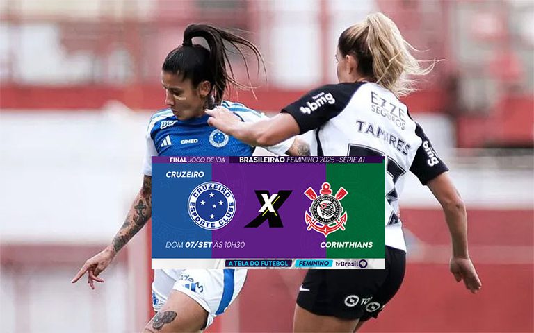 Cruzeiro x Corinthians: TV Brasil exibe primeiro jogo da final do Brasileirão Feminino