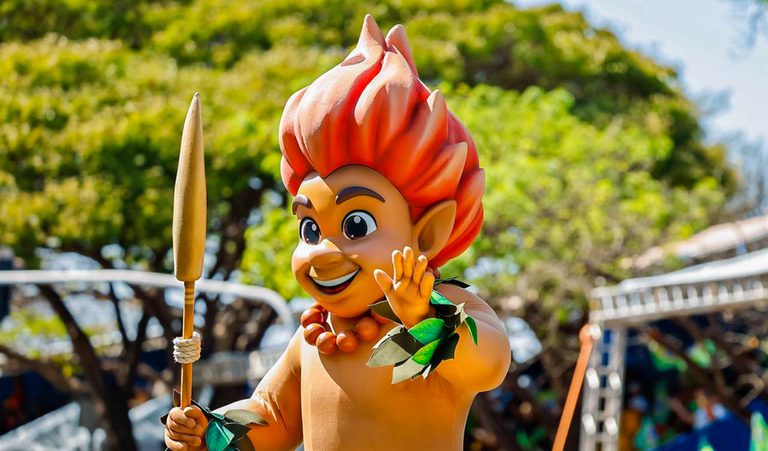 Desfile do 7 de setembro teve eixo dedicado à COP 30 com a presença do Curupira, mascote da conferência