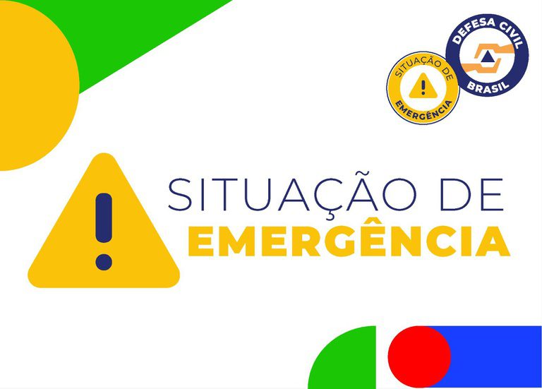 MIDR reconhece a situação de emergência em 12 cidades afetadas por desastres em oito estados MIDR reconhece a situação de emergência em 12 cidades afetadas por desastres em oito estados