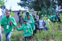 Mutirão das Juventudes COP 30 planta 300 mudas durante Cúpula do Clima da África