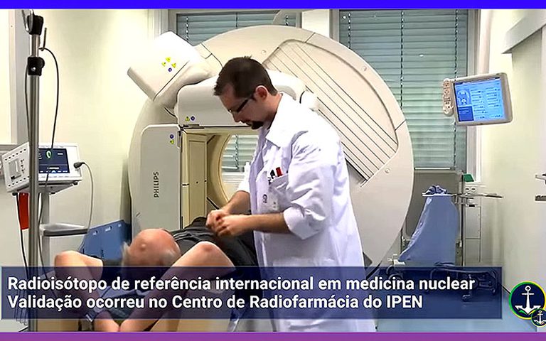 Parceria entre Marinha e Ipen inicia produção de radioisótopo contra o câncer Parceria entre Marinha e Ipen inicia produção de radioisótopo contra o câncer